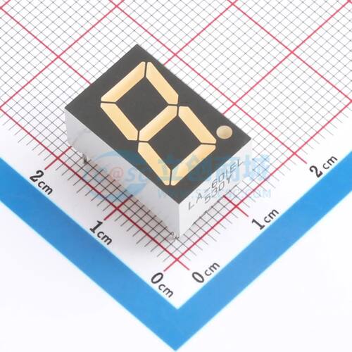 LED数码管 LA-601EL DIP-10 1位0.58电子元件BOM可配单