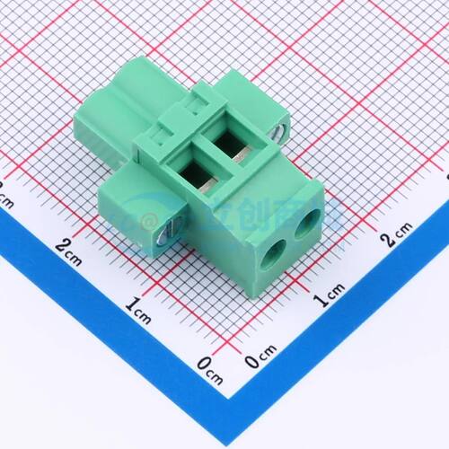 插拔式接线端子 MX2EDGKBM-5.08-02P-GN01-Cu-Y-A 插件,P=5.08mm