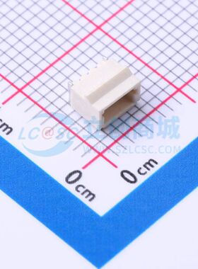 线对板针座 X1002WRS-03L-HF-LPSW SMD,P=1mm,卧贴 1x3P电子元件B