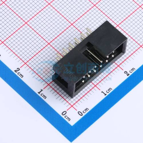 IDC刺破式连接器(牛角/简牛) DS1013-12SSiB1-B-0 插件,P=2.54mm