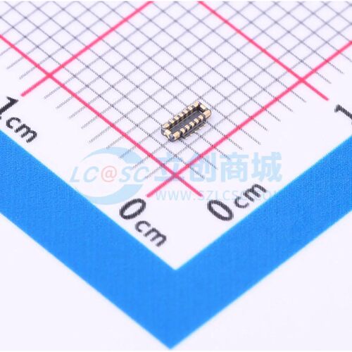 (5个)板对板与背板连接器 BK13C06-10DP/2-0.35V(800) 0.35mm 10P