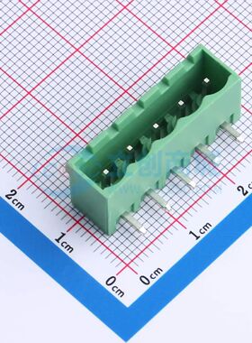 插拔式接线端子 ZX-DGRC-5.08-5P 弯插,P=5.08mm 板端/插座-闭口