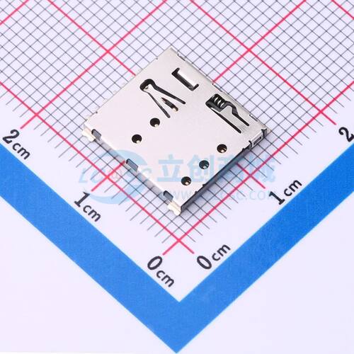 SIM卡连接器 SIM3061C-7P511-H137 SMD 自弹式电子元件BOM可配单