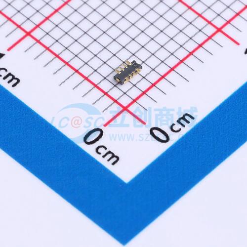 板对板与背板连接器 BM29B-4DP/2-0.35V(51) SMD,P=0.35mm 6P立贴