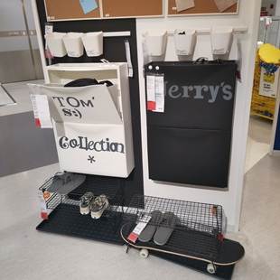 成都宜家  强尼思 鞋柜塑料鞋架强尼思鞋柜 储物盒收纳柜国内代购