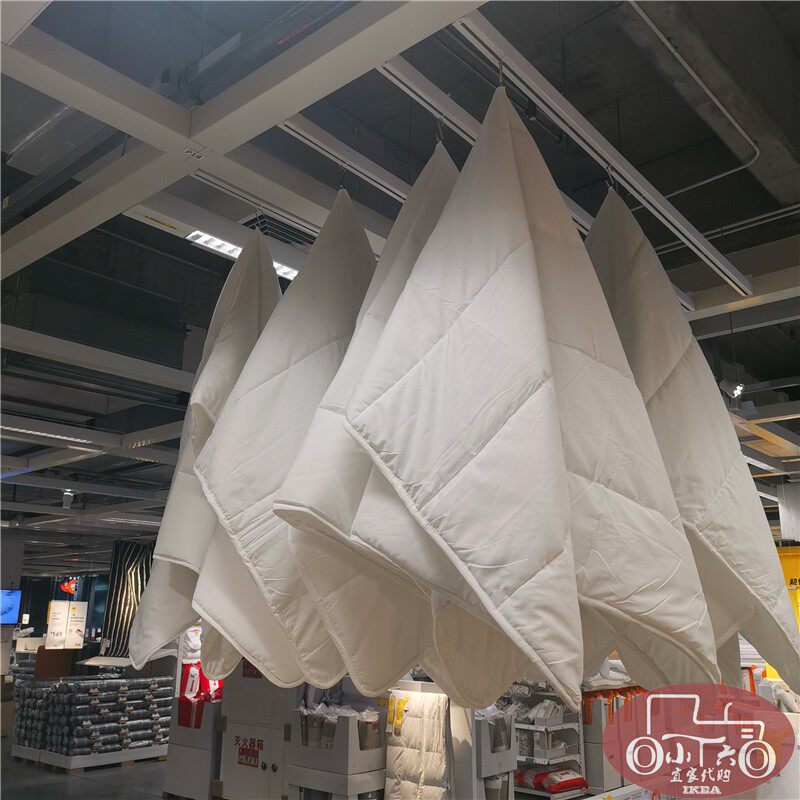 宜家被子夏被空调被透气轻薄被褥被芯单双人思莫斯伯成都国内代购