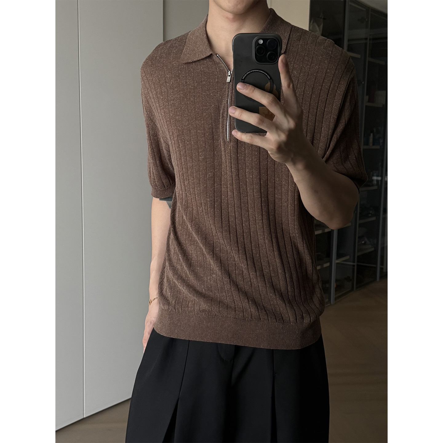 SDR “Dirty系列”天丝亚麻 高智感polo短袖 week 3