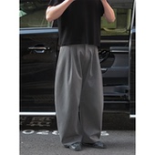 长裤 SDR 无腰头弯刀宽松西装 275g抗皱色织TR面料 Joyable