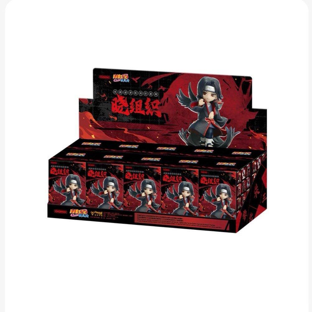 POPMART泡泡玛特共鸣火影忍者疾风传系列大战晓组织主题手办盲盒