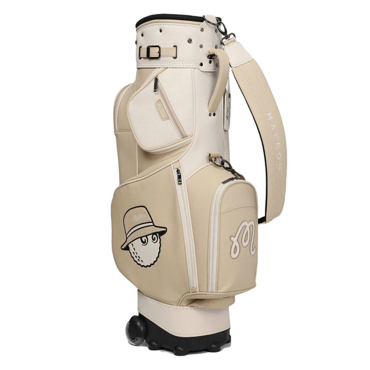 新款高尔夫球包渔夫高尔夫拉杆包带轮防水韩国拉杆球包男女