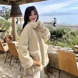 新款图大货已出双面可穿皮毛一体外套275-W786-P235-K338，女装皮草，柒柒家