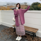 新款图大货2件套087-T63-单连衣裙p115-k178.套装P195-K278，女装套装/套裙，柒柒家