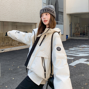 新款图 大货已出 工装90白鸭绒羽绒服275-M256-p325-K458图片