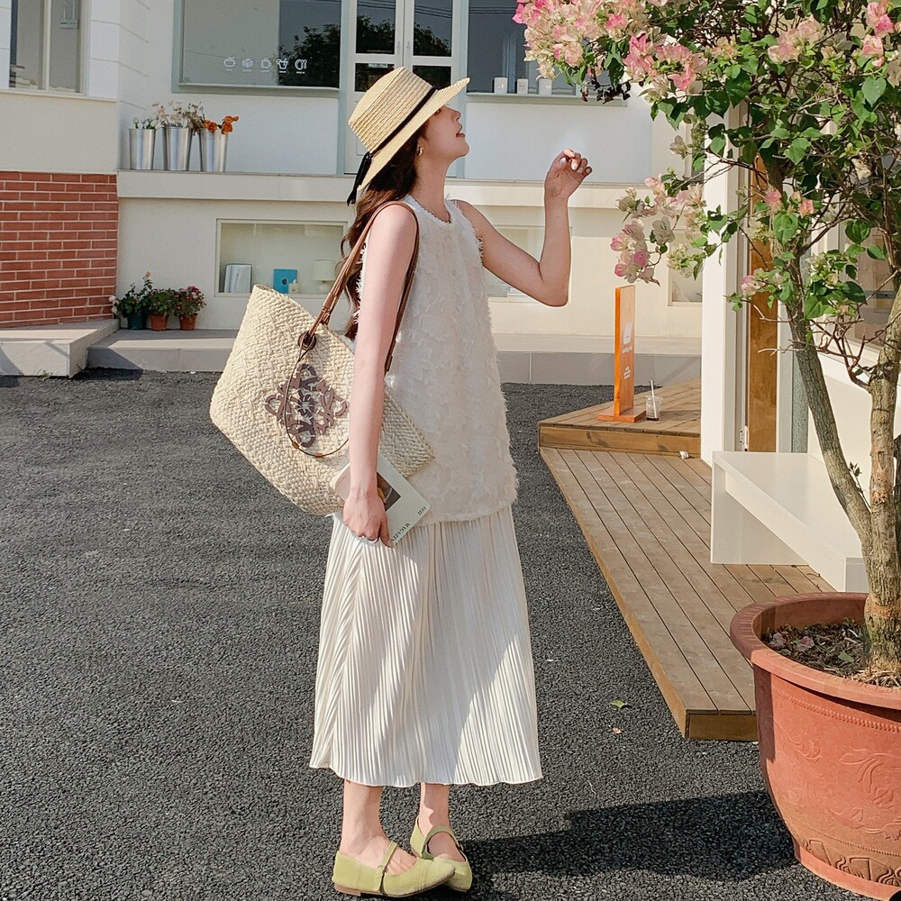 新款大货假两件连衣裙2C525-Q525-P125-K178，女装连衣裙，柒柒家