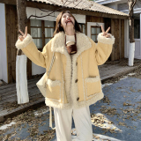 新款图大货两面穿皮毛一体275-W770-P225-K328，女装皮草，柒柒家