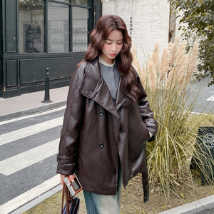 新款图 大货已出90白鸭绒皮衣羽绒服275-M745-P335-K458图片