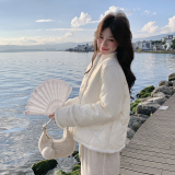 新款图大货已出新中式短款羽绒服白鸭绒275-M795-P325-K458，女装羽绒服，柒柒家