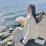 新款图大货已出新中式90白鸭绒羽绒服275-M792-P355-K488，女装羽绒服，柒柒家