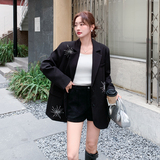 新款图大货已出镶钻定制西装外套275-W806-P155-K248，女装西装，柒柒家