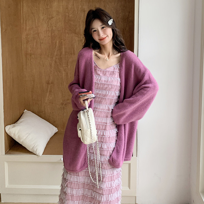 新款图大货2件套087-T63-单连衣裙p115-k178.套装P195-K278,女装套装/套裙,柒柒家