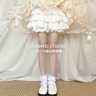 南瓜裤裙撑内搭防走光可外穿加绒多层蓬蓬裙蛋糕裙安全裤女Lolita