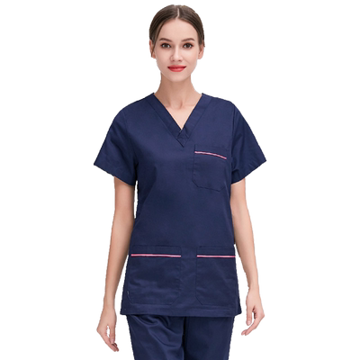 韩版洗手衣长袖女短袖手术服刷手衣医生口腔宠物美容院牙科工作服