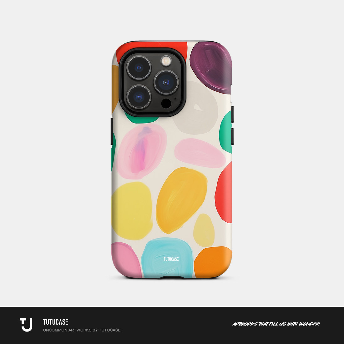 TUTUCASE｜原创韩国进口菲林磨砂二合一手机壳 彩蛋 C004