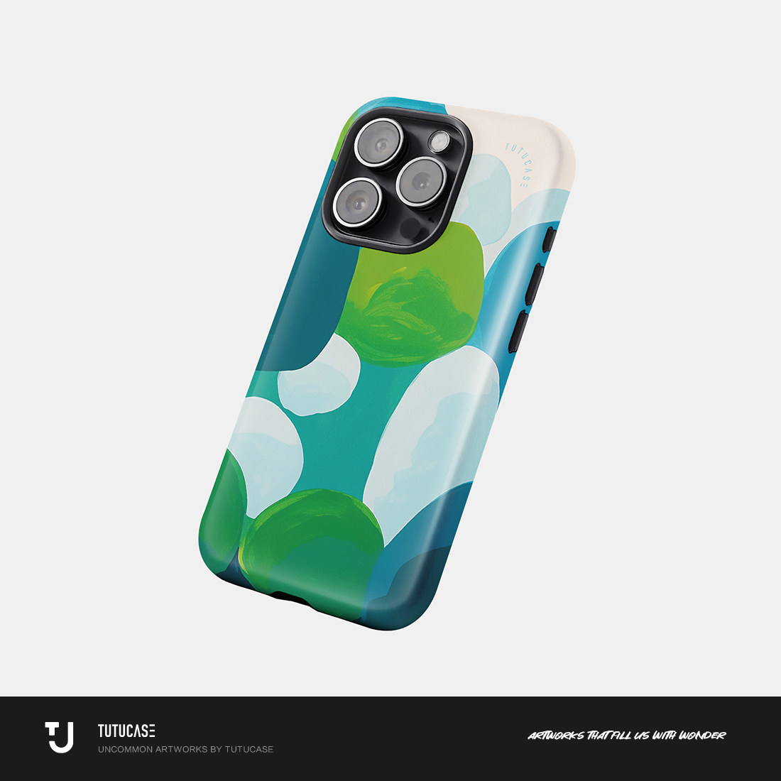 TUTUCASE｜原创设计韩国进口菲林磨砂圆边手机壳 青提派对 C050