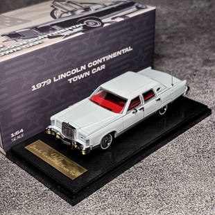拓客诗 1:64 1979 林肯大陆 2026HEC北京展会限定 合金汽车模型