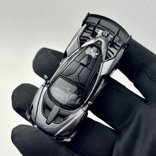 CM 1:64 迈凯伦塞纳 Mclaren Senna GTR 金属银灰色 合金汽车模型