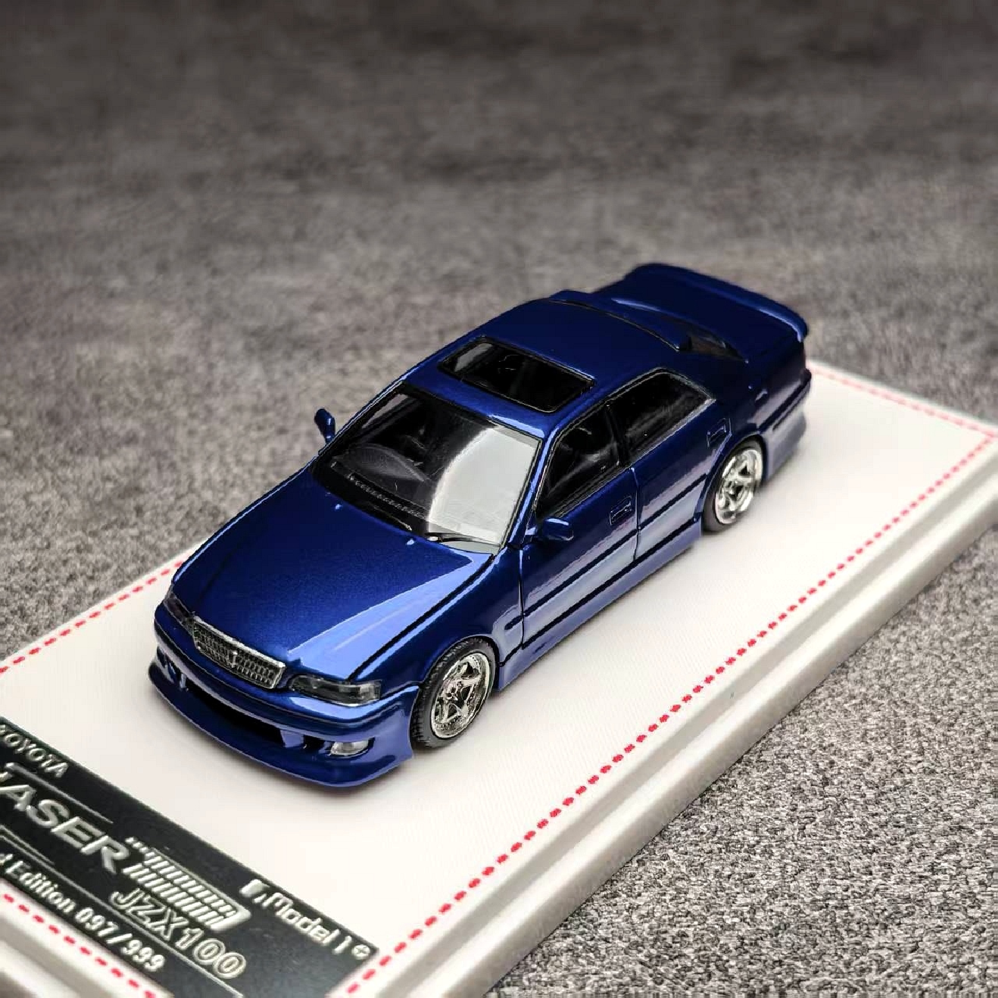 FH×Model 1 丰田Toyota 追逐者Chaser MK6(JZX100) 合金汽车模型图片