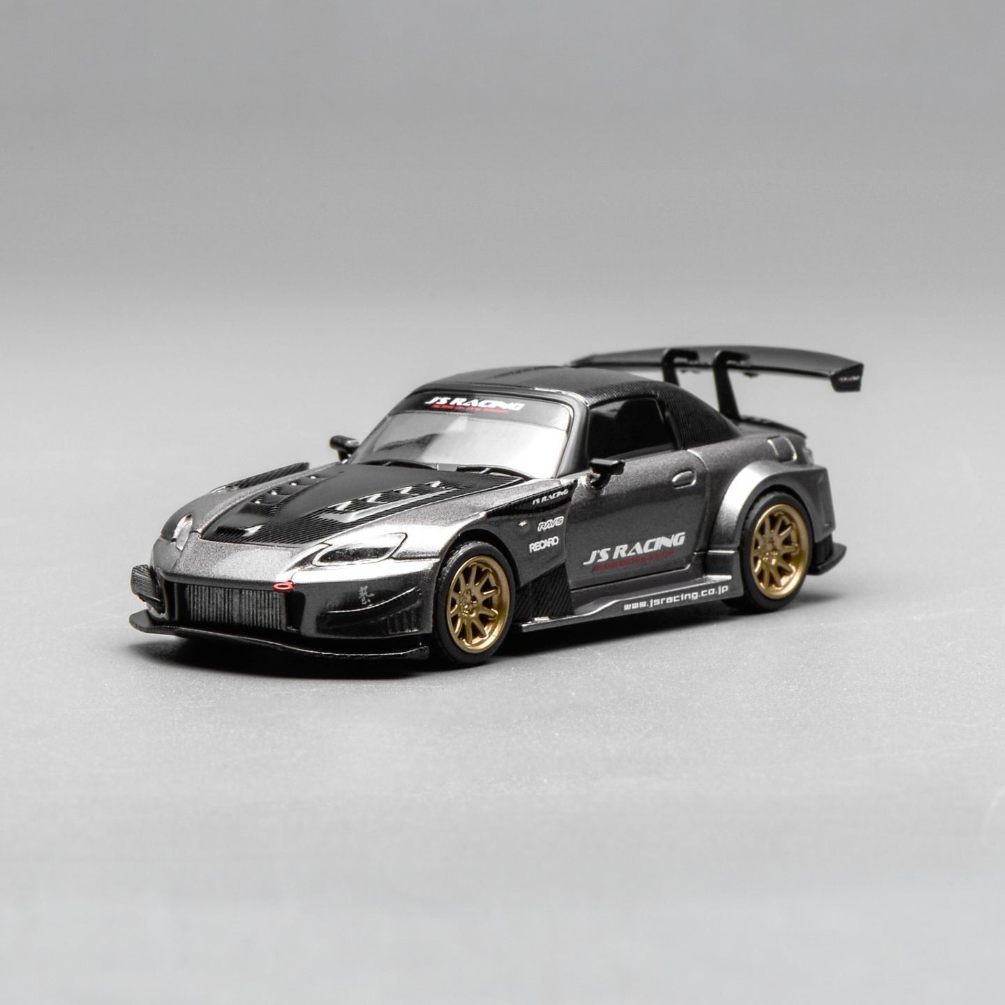 MH 1:64 本田Honda S2000 J's Racing 改装版 收藏合金汽车模型