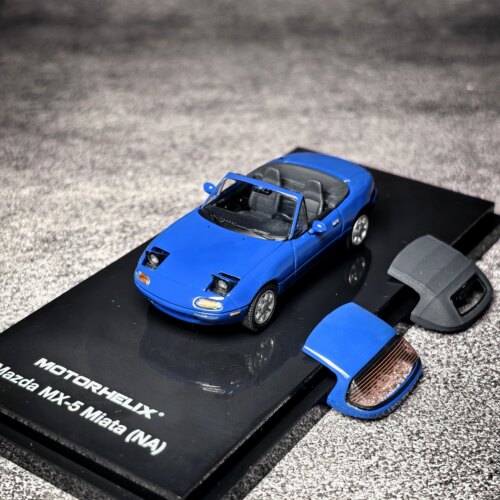 MH 1/64 Mazda马自达 MX-5 Miata (NA)LHD 左舵敞篷 合金汽车模型