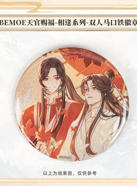 BEMOE 正版天官赐福动画周边相逢系列徽章吧唧色纸谢怜花城谷子