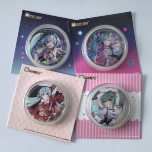 正版 初音未来周边纪念徽章花之语未来节拍科技魔法39感谢日吧唧