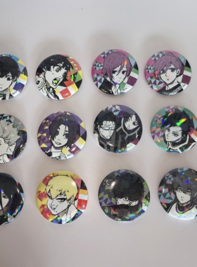 现货 日版正品 Muzzle 蓝色监狱周边蓝锁原画玻璃闪Vol.4吧唧徽章