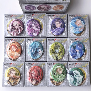 日谷正版 第五人格 新水溜鸟皇家宴会吧唧徽章周边愚人金守夜人