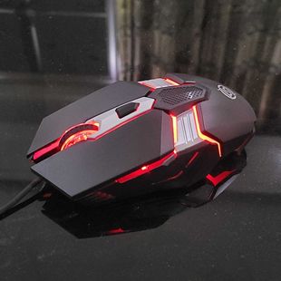 蝰蛇游戏鼠标标准版大手电竞游戏有线鼠标电脑笔记本办公cf