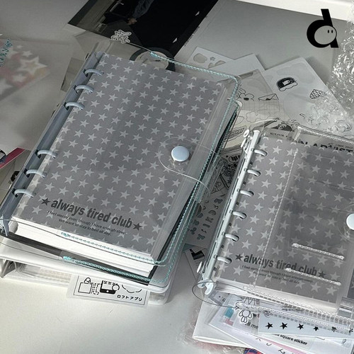 duye度也A6活页本DIY手帐