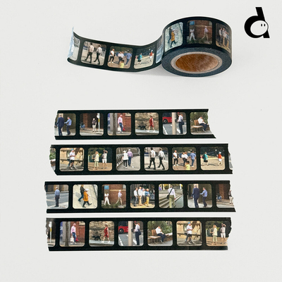 韩国oab和纸胶带手帐素材打底