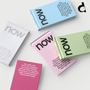 duye度也 韩国oab当下万年历手账本ins风简约now便携日记本手帐本