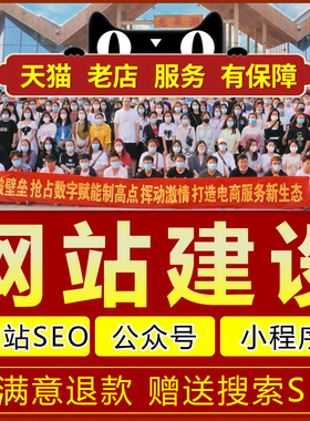 网站建设制作企业公司做网站设计商城模板微信小程序开发定制seo