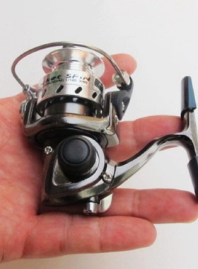 双鱼mn100小全金属矶钓轮冰冬钓轮筏钓路亚掌中宝钢笔竿渔轮