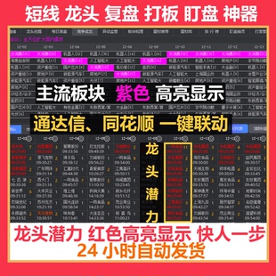 股票短线打板龙头战法课程复盘龙虎榜情绪周期热点板块抓涨停神器