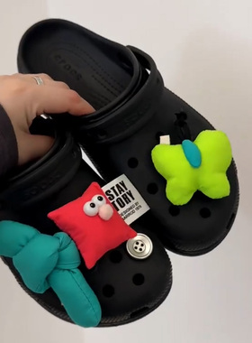 diy可爱CrocsY2K创意洞洞鞋配饰