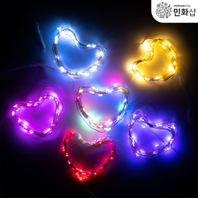 LED铜线串灯韩国儿童diy手工制作彩色闪光灯拼插玩具节日装饰礼物,家装灯饰光源,室内LED灯带,淘宝优惠券,粉丝福利购,淘宝优惠卷