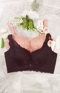 香蜜闺秀无钢圈调整塑适文胸BC杯四排扣3112067塑形收副乳克星