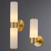 奢华全铜云石壁灯北欧后现代别墅客厅沙发电视背景墙灯卧室床头灯