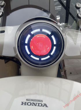 NS125LA大灯总成LED双光透镜