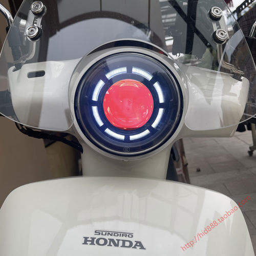 NS125LA大灯总成LED双光透镜
